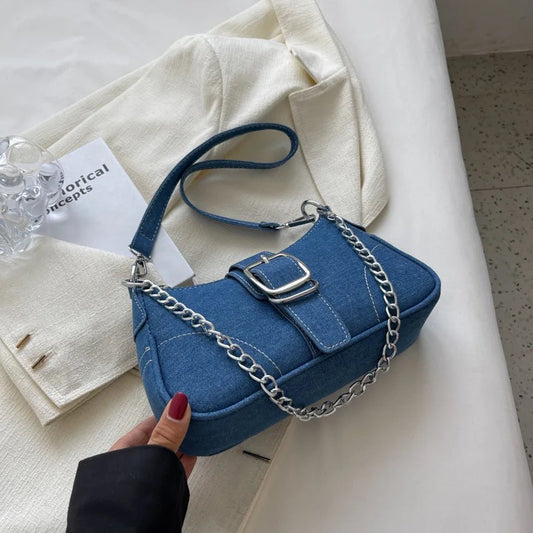 Denim Y2K Bag (Denim)