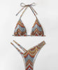 Strip Cutout Bikini Swimsuit