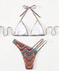 Strip Cutout Bikini Swimsuit