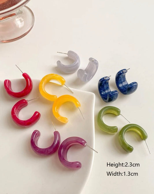 Hoop Earrings set (6pairs)