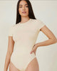 BASICS bodysuit in beige