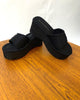 Wild diva platform in black